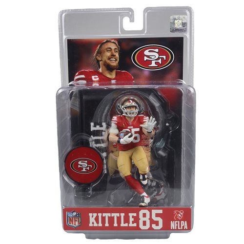 NFL SportsPicks San Francisco 49ers George Kittle 7-Inch Scale Posed Figure