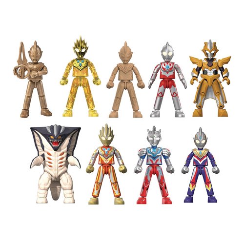 Ultraman Galaxy Version 2 New Generation Legend Blind-Box Model Kit Case of 9