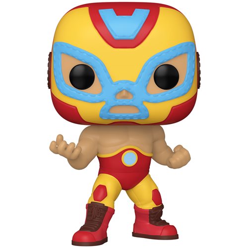 Marvel Luchadores El Heroe Iron Man Pop! Vinyl Figure