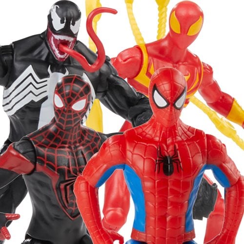 Spider-Man Web Warriors 4-Inch  Action Figures Wave 1 Case of 8
