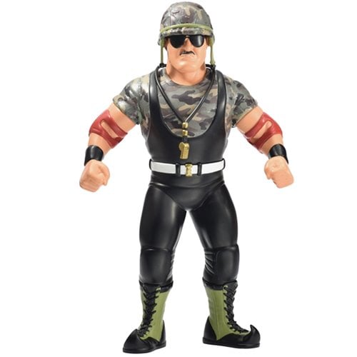 Major Big Rubber Guys Heel Sgt. Slaughter Posed Figure