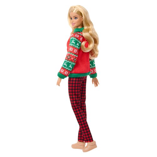 Barbie Ugly Sweater Doll with Blonde Hair