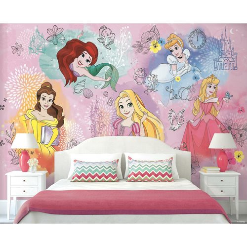 Disney Princess Peel and Stick Wall Mural