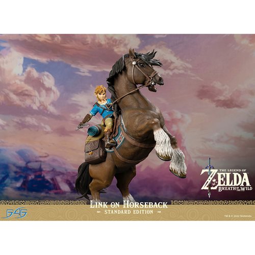The Legend of Zelda: Breath of the Wild Link on Horseback Statue