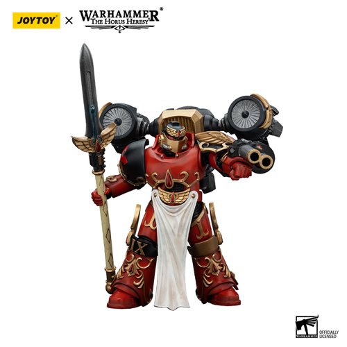 Joy Toy Warhammer The Horus Heresy Blood Angels Dawnbreaker Cohort Champion 1:18 Scale Action Figure