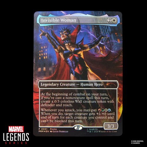 Marvel Super Heroes Magic: The Gathering Marvel Legends Series Malice (Sue Storm) 6-Inch Action Figu