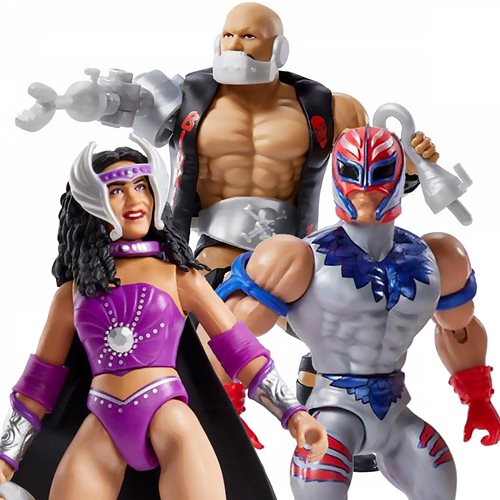 WWE Masters of the WWE Universe Wave 8 Action Figure Case of 4