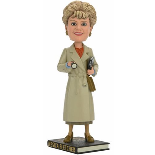 Murder She Wrote Jessica Fletcher Head Knocker Bobblehead