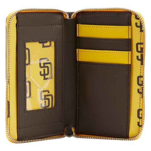 MLB San Diego Padres Patches Zip-Around Wallet