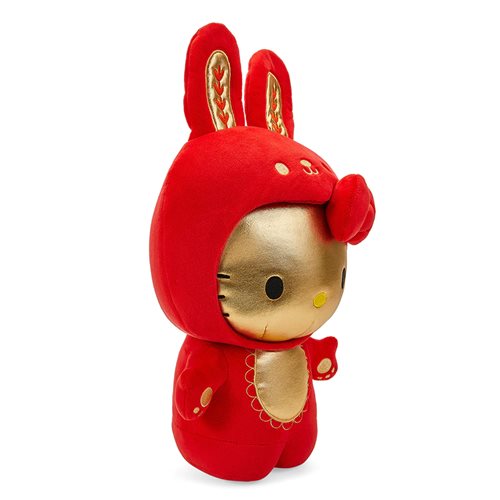 Hello Kitty Year of the Rabbit Red and Gold Edition 13-Inch Interactive Plush