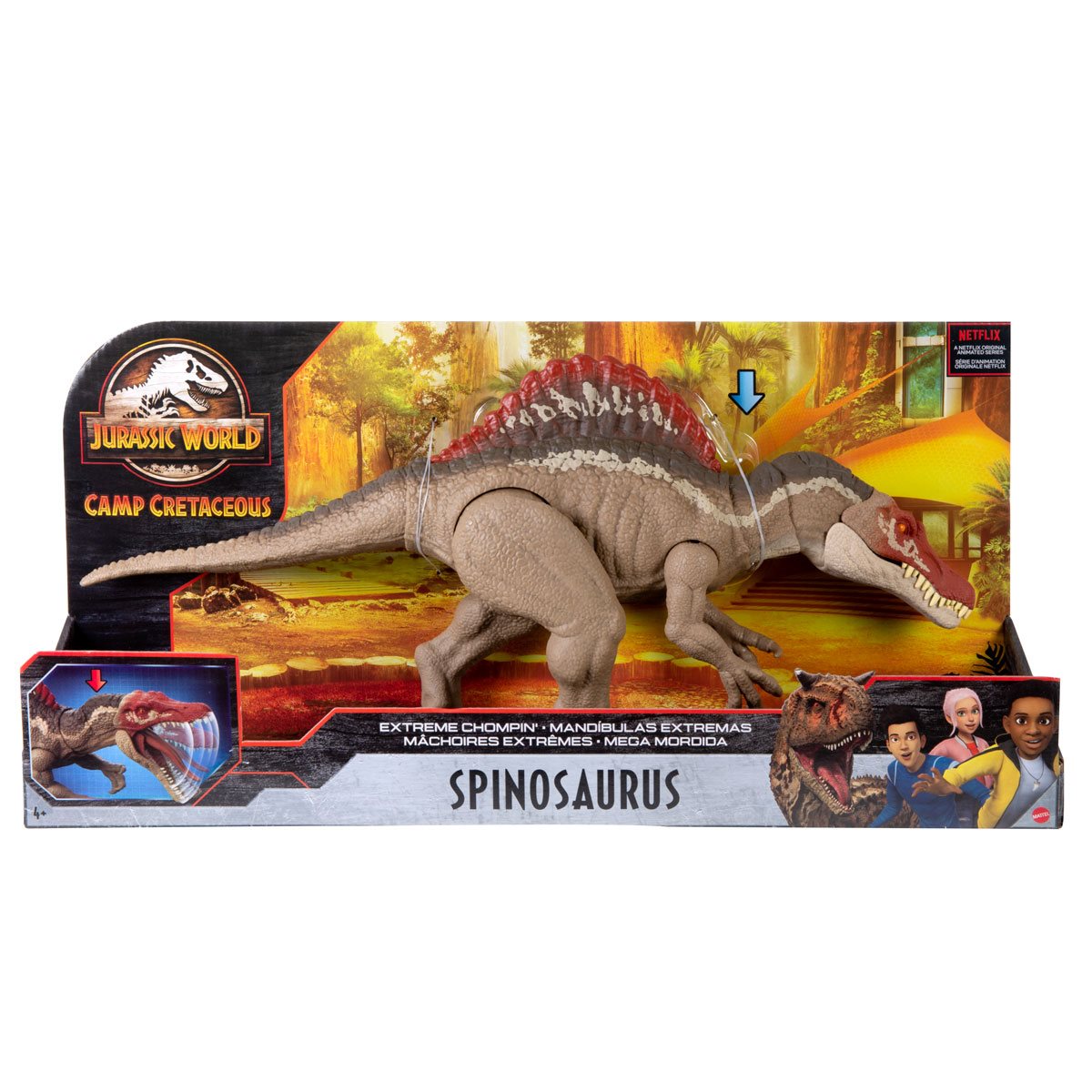 Jurassic World  Camp Cretaceous Extreme Chompin’ SPINOSAURUS Dinosaur  NEW! 