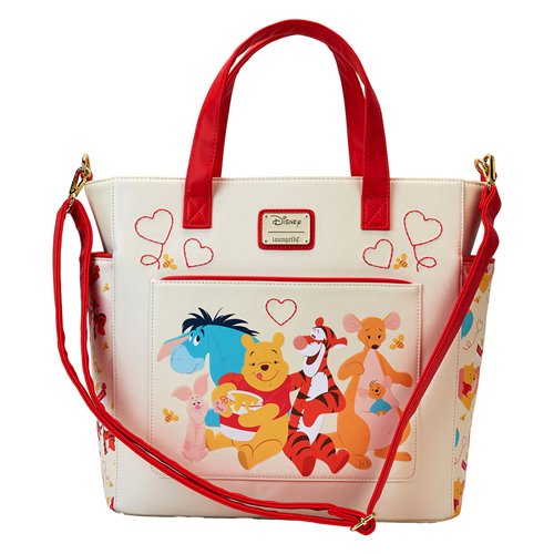 Winnie the Pooh and Friends Love Convertible Tote Bag