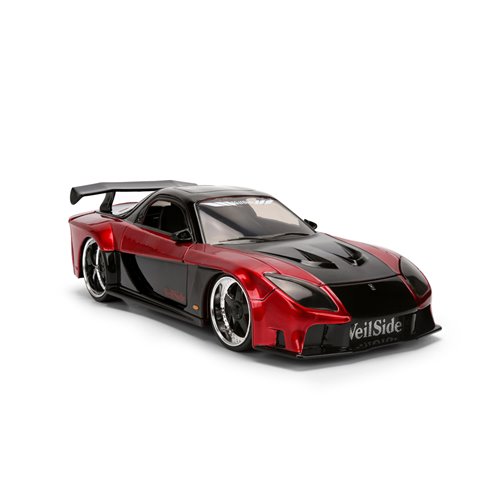 JDM Tuners 1995 Mazda RX-7 Widebody 1:24 Scale Die-Cast Metal Vehicle