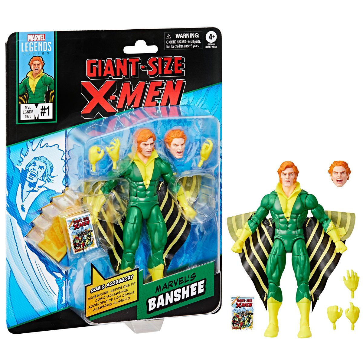 Hasbro Marvel Legends Serie Shang-Chi: Set Action Figure Da 6 Pollici (Bundle Con Mr. Hyde BAF)