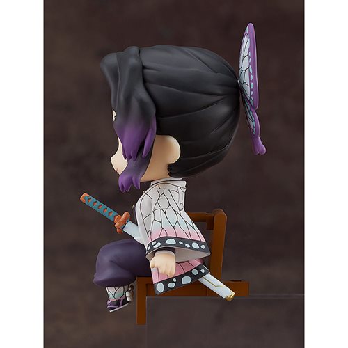 Demon Slayer: Kimetsu no Yaiba Shinobu Kocho Nendoroid Swacchao! Sitting Figure