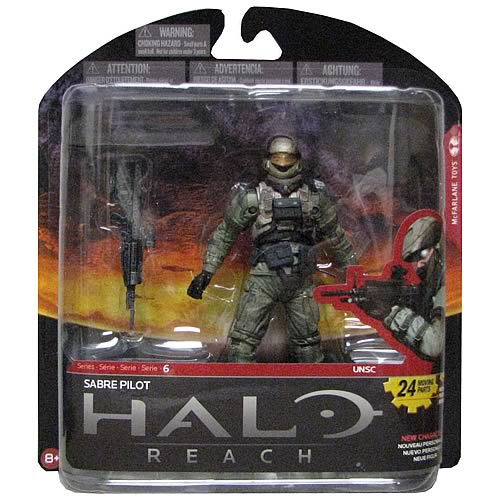 McFarlane Toys Halo Reach Series 6 Sabre Pilot Action Figure 