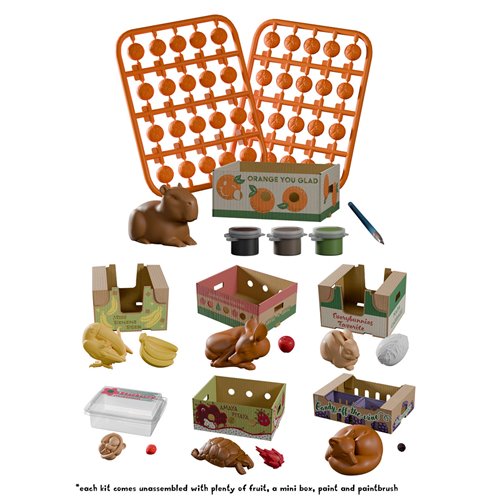 Fruit Box Stowaways DIY Craft Kit Blind-Box Mini-Figure Case of 6