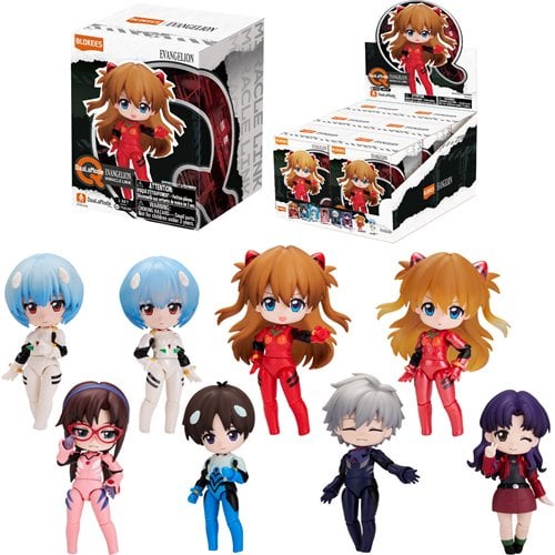 Neon Genesis Evangelion Fantastics Q Series Miracle Link Model Kit Case of 6