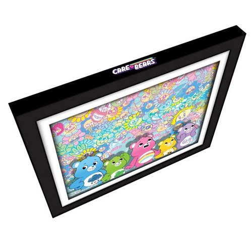 Care Bears Share Your Care #1103 Animation Cel Artist Edition Framed Art Print