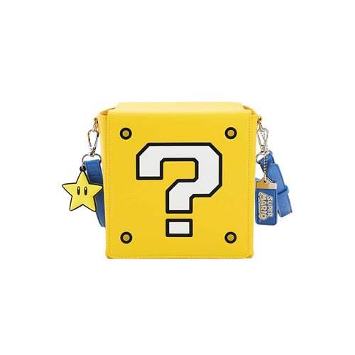 Super Mario Mystery Block Crossbody Bag