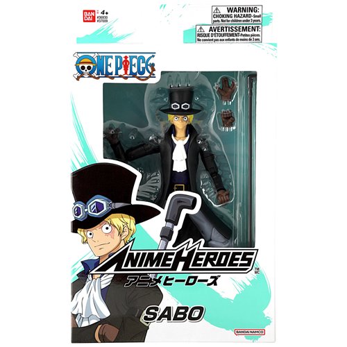 One Piece Anime Heroes Action Figure Wave 1 Case of 6