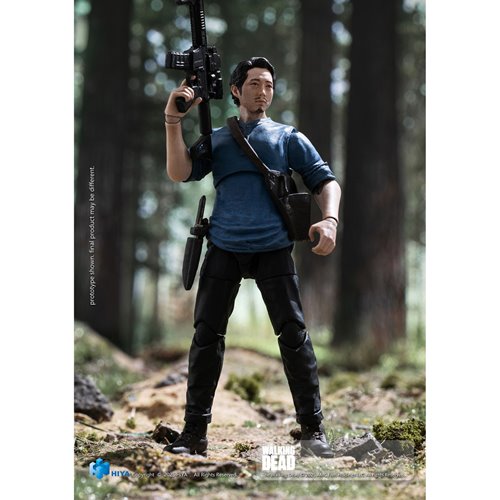 The Walking Dead Glenn Exquisite Mini Series 1:18 Scale Action Figure