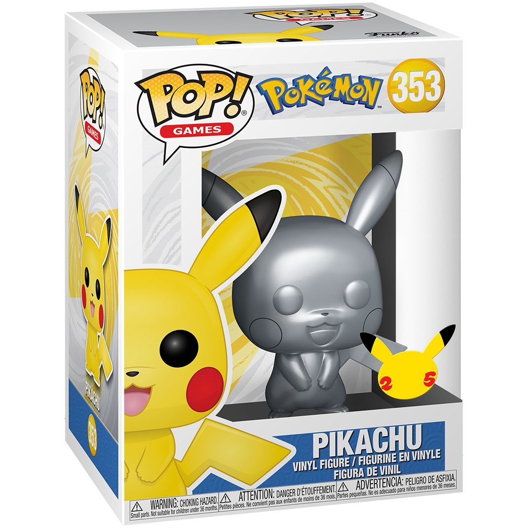 PRE-ORDER : Funko POP! Games - Pokemon - Pikachu (598)