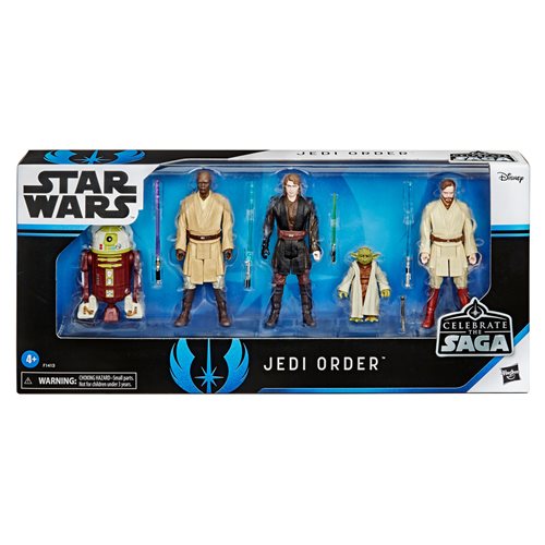 Star Wars Celebrate the Saga Jedi Order 3 3/4-Inch Action Figure Set