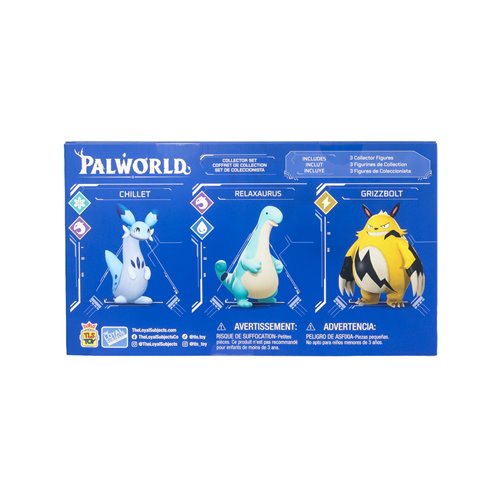 Palworld Collector 3-Inch Scale Action Figure 3-Pack
