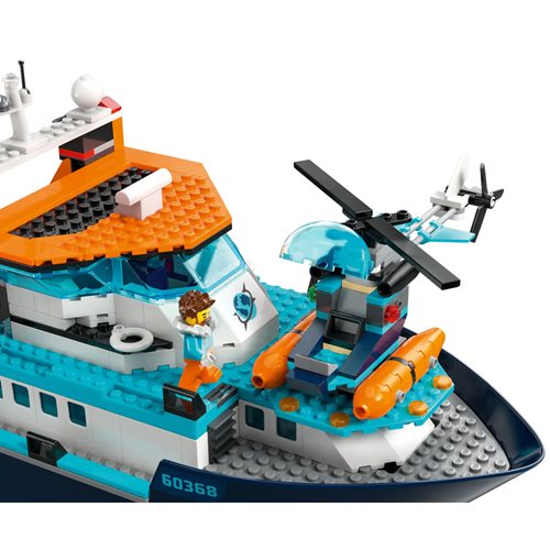 LEGO City 60368 Arctic Explorer Ship - Entertainment Earth