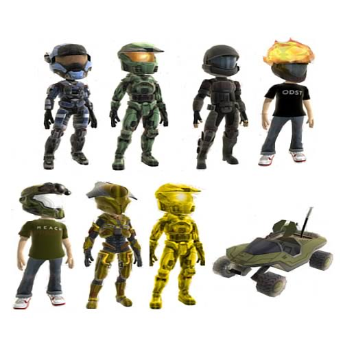 Halo Avatar Figures Xbox 360 McFarlane Toys Series 1 odst 