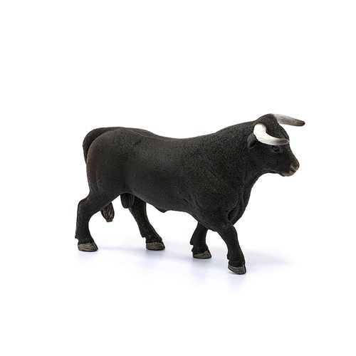 Farm World Black Bull Collectible Figure