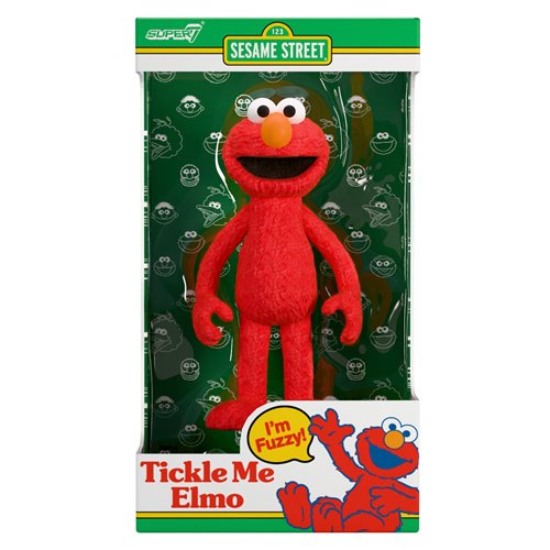 Sesame Street Tickle Me Elmo 3 3/4-Inch ReAction Figure