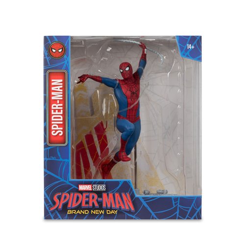Marvel Studios Wave 1 Spider-Man: Brand New Day Posed Figure with Scene Case of 6