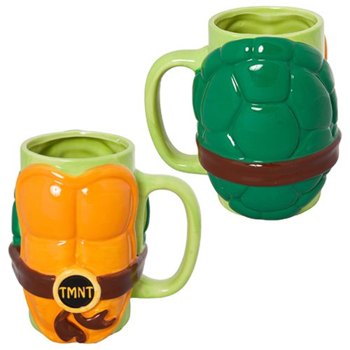 Teenage Mutant Ninja Turtles 18 oz Ceramic Oval Mug