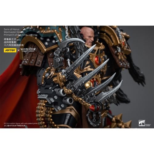 Joy Toy Warhammer 40,000 Sons of Horus Warmaster Horus Primarch of the XVIth Legion 1:18 Scale Actio