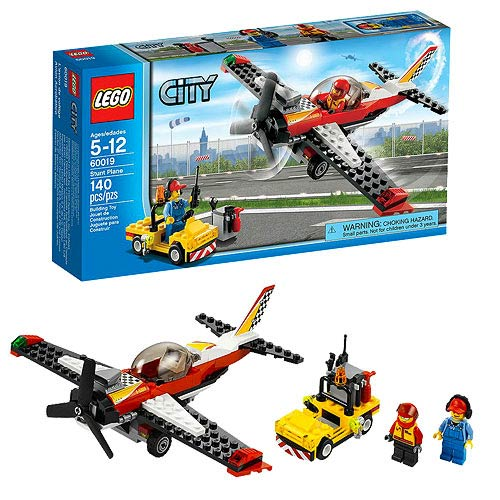 LEGO City Airport 60019 Stunt Plane - Earth