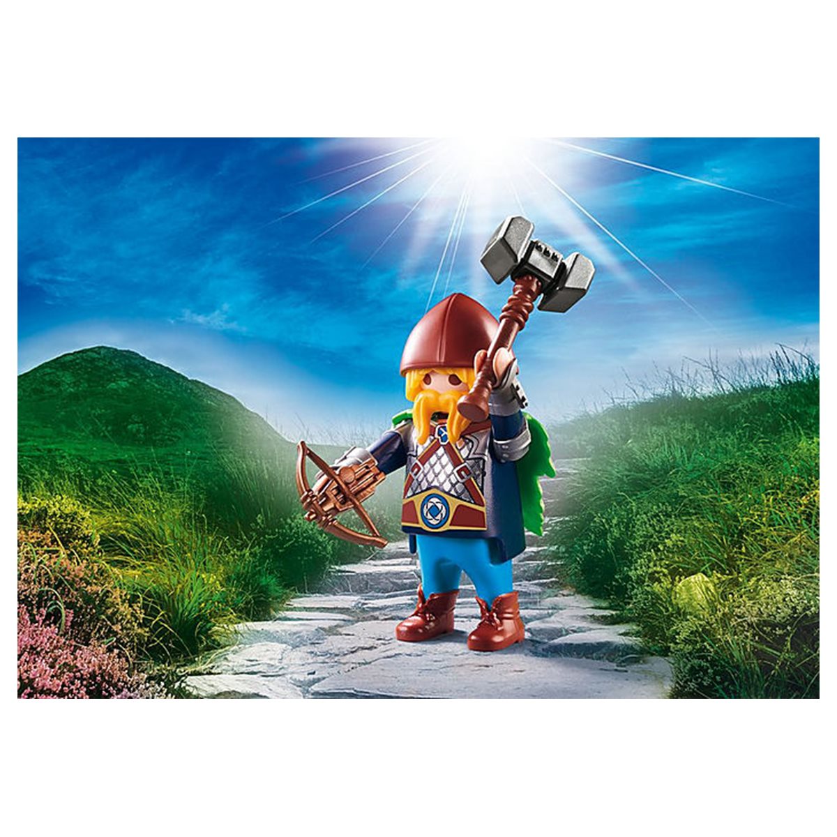 Playmobil 70240 Playmo-Friends Dwarf Fighter with Crossbow 