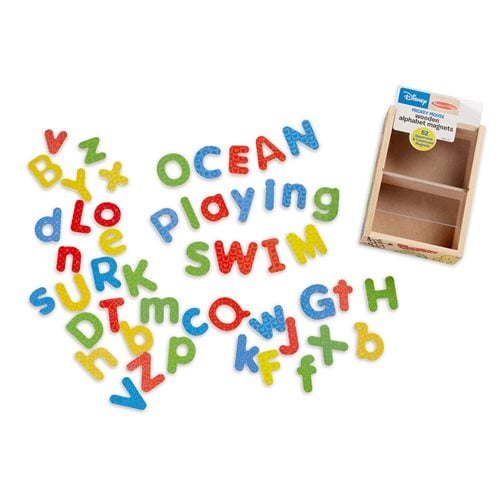 Mickey and Friends Wooden Alphabet Magnets