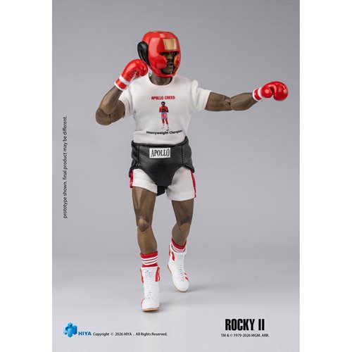 Rocky II Apollo Creed Exquisite Super Series 1:12 Scale Action Figure
