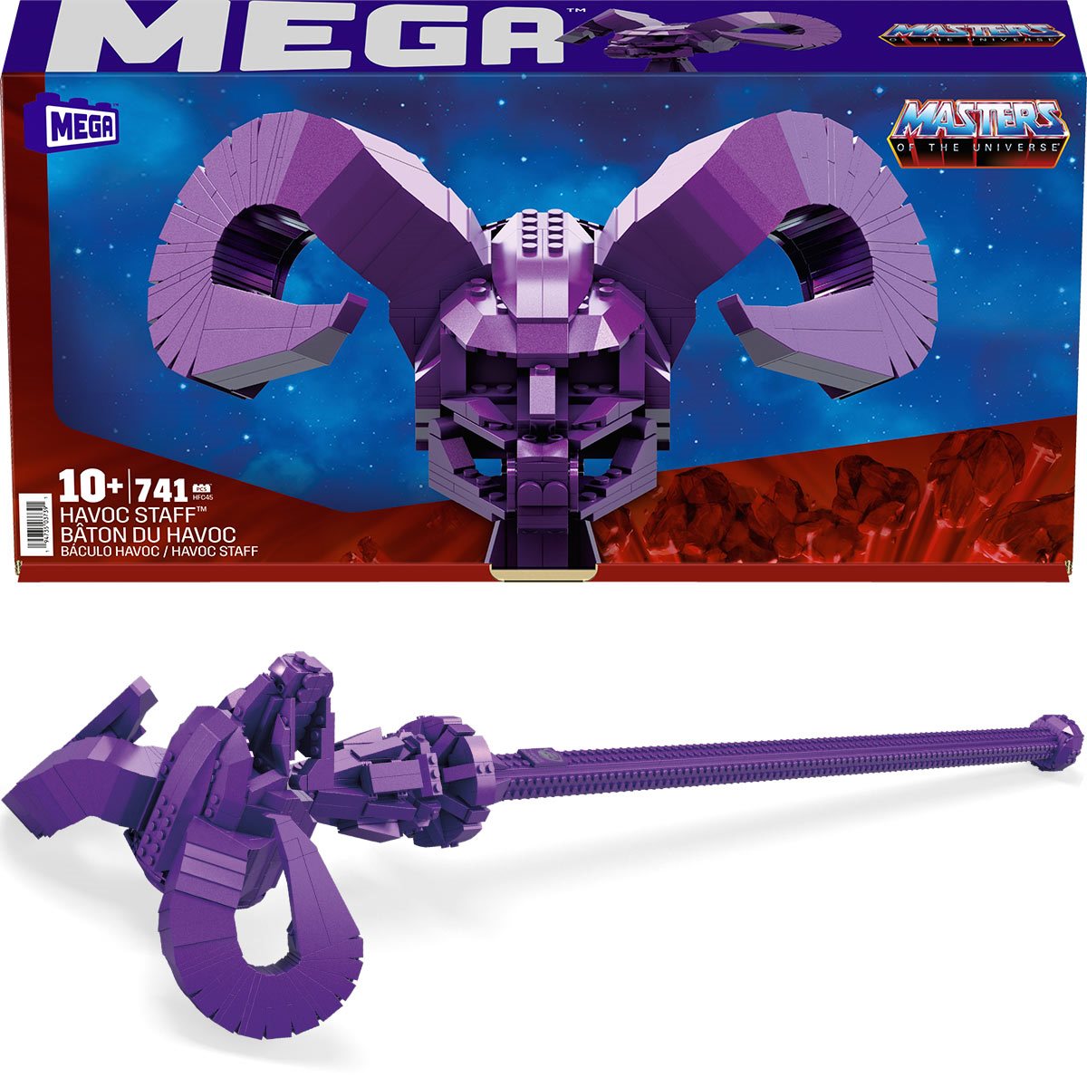 thumbnail image 2 of Mega Bloks Masters Of The Universe Figures – 6 Pack: Skeletor & Trap Jaw – HHD16 2 of 5