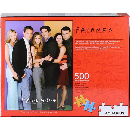 Friends Cast 500-Piece Puzzle