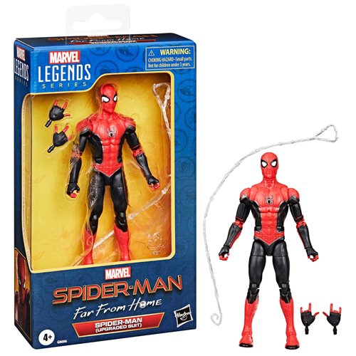 Spider-Man: Far From Home Marvel Legends Series Upgraded Suit 6-Inch Action Figure