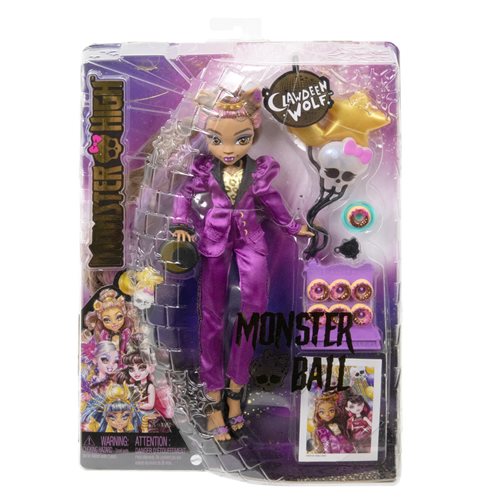 Monster High Monster Ball Clawdeen Wolf Doll