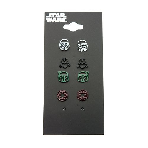 Star Wars Imperial Earring 4-Piece Set Pack