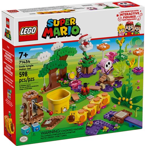 LEGO 71434 Super Mario Bros. Soda Jungle Maker Set