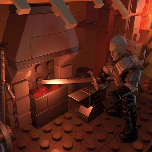 Witcher Mega Construx Geralt's Griffin Hunt