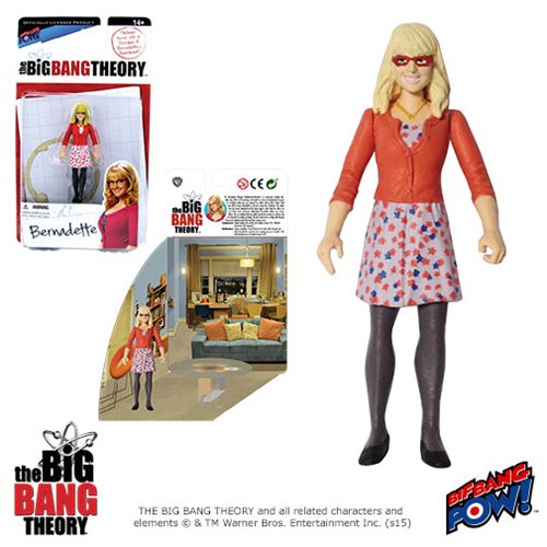 The Big Bang Theory Bernadette 3 3/4-Inch Action Figure Series 1