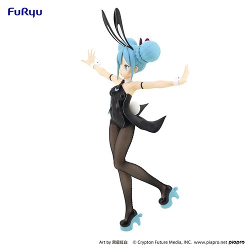 Vocaloid Hatsune Miku Black Version BiCute Bunnies Statue - ReRun
