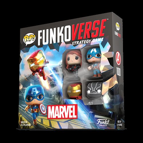 Marvel 100 Pop! Funkoverse Strategy Game Base Set